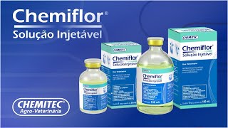 Antibiótico Chemiflor® Solução Injetável  Chemitec® [upl. by Crispen]