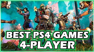 THE 25 BEST 4 PLAYER PS4 GAMES TO PLAY WITH FRIENDS [upl. by Utica217]