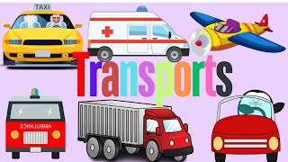 Transportation song  learn about vehicles  Fun Educational Nursery Rhymes by EDLE DOODLES [upl. by Notlim]