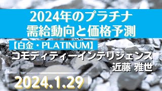 2024年のプラチナ需給動向と価格予測【白金】24129商品先物投資情報GoldTVnet [upl. by Mastrianni906]