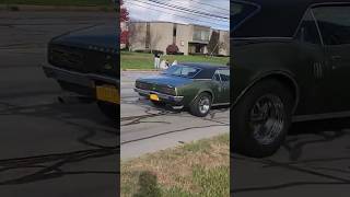 Loud Pontiac Firebird Does a Light Acceleration Leaving a Car Show [upl. by Eissirk9]