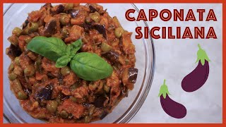 CAPONATA SICILIANA  di melanzane  ricetta originale  Cucina Con Emilio [upl. by Anitnerolf225]