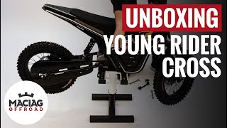 Kuberg Young Rider Cross Unboxing und Aufbau  Maciag Offroad [upl. by Sheela]