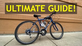 The ULTIMATE Motorized Bike Tips and Tricks Installation Guide [upl. by Zucker]