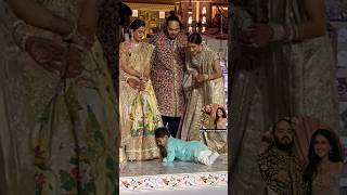 Anant Ambani Radhika Family ne Shloka Ambani ki beta Prithvi girte samay kitni gabhra gayi na😳 [upl. by Curren625]