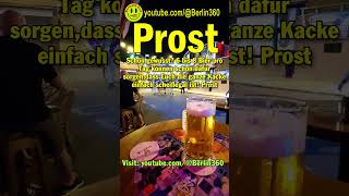 NewsTicker360 Prost Bier Cheers Salute Salud Nazdravlje Prosit Oktoberfest Bierzelt [upl. by Vernita908]