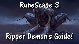 RuneScape3 Ripper Demons Guide  Magic Setup [upl. by Courtney]