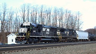 NS Pittsburgh Line  Drone Foaming Cresson Pa [upl. by Ethelbert]