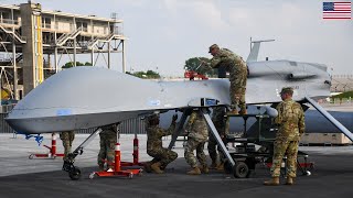 US Army National Guard to Get 12 AntiDrone Hunter Gray Eagles [upl. by Plato524]