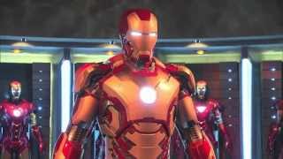 Iron Man Tech Presented by Stark Industries at Disneyland Park Innoventions [upl. by Aremahs]