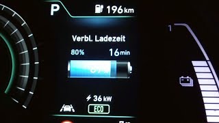 Hyundai Kona Electric 392kwh Style am Feierabend CCS DCLader [upl. by Crompton922]