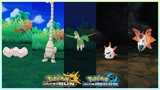 Pokemon UltraSun amp UltraMoon  ExeggcuteAlolan ExeggutorTropiusLarvesta amp Volcarona Locations [upl. by Fuld343]