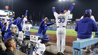 FULL INNING The Dodgers finish off the Padres to advance to the NLCS [upl. by Arreit]