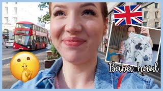 20 hetes Terhes Vlog London Vlog amp Baba Haul [upl. by Smitt]