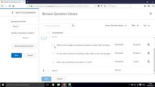 How to build a test in Brightspace [upl. by Columbyne839]