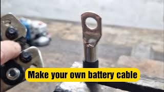 Make your own battery cable [upl. by Pavel]