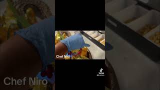 Gold 24 carrot dubai tiktok srilanka food dessert chefniro gold usa🇺🇸 [upl. by Nanah]