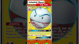 EVERY ELECTRODE CARD IN 60 SECONDS  POKEDEXWIKI [upl. by Aliza]