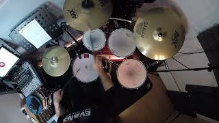 The Mavericks  Dance The Night Away  Drumkit Chart Demonstration [upl. by Edak]