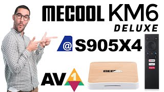 Breakthrough 2021 Mecool KM6 Deluxe Amlogic S905X4 DDR4 Android 10 TV Box Full Review [upl. by Krug]