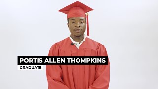 2023 GRAD VIDEO SERIES Portis Allen Thompkins  Cutler Bay Campus [upl. by Danyluk]