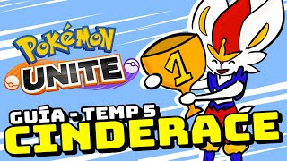 CINDERACE es el MEJOR atacante ⚽️ Guía Medallas Objetos y Mov  Pokémon Unite [upl. by Ernald]