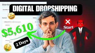 This Digital Dropshipping Store Makes 5610 in 1 Week 🚀  Dropshipping Store Review Part1 [upl. by Pius607]