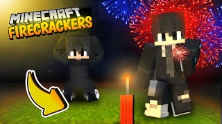 Trying Diwali Firecrackers In Minecraft Ft NotchGamer050 [upl. by Glenda]