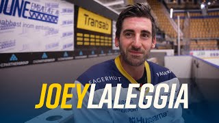 Joey LaLeggia om att vara tillbaka i HV71 [upl. by Ynatil]