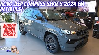 NOVO JEEP COMPASS S 2024 EM DETALHES [upl. by Hersch]