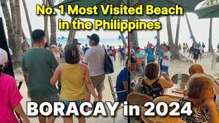 🇵🇭 BORACAY TOUR in 2024  Number 1 BEST BEACH in the PHILIPPINES  DIY Tour  Clark to Boracay [upl. by Aicella960]