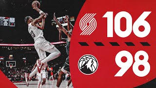 Portland Trail Blazers 106 Minnesota Timberwolves 98  Game Highlights  November 13 2024 [upl. by Kinna]