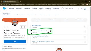 Create an Approval Process  Build a Discount Approval Process  Salesforce Trailhead Answers 2024 [upl. by Egas972]