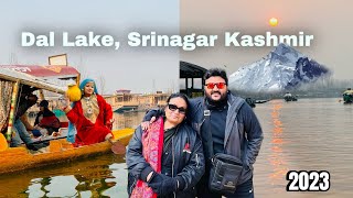 Our first time in Kashmir  Exploring Srinagar amp Shikara Ride in Dal Lake  Best hotel Sim amp more [upl. by Acissj]