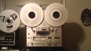 AKAI GX 625 Reel to Reel Tape Deck Completely gone thru Cleaned Lubed Adju Nice Deck ZCUCKOO [upl. by Hadias]