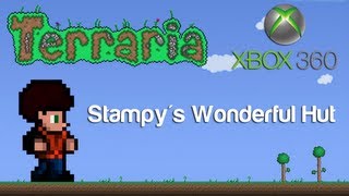 Terraria Xbox  Stampys Wonderful Hut 2 [upl. by Acire272]