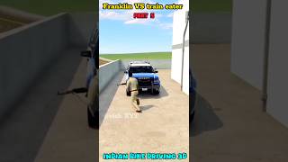 Part 5  FRANKLIN VS TRAIN EATER👿 IN INDIAN BIKE DRIVING 3D GAME shorts [upl. by Eittah]