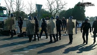 ALERTE  Délogement illégal Des Gilets Jaunes Avignon Réalpanier Par La Gendarmerie Mobile [upl. by Waugh]