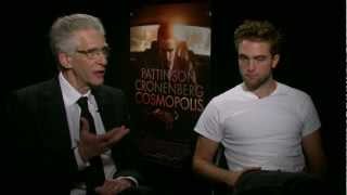 Robert Pattinson Talks Cosmopolis with Director David Cronenberg [upl. by Cuthbertson]