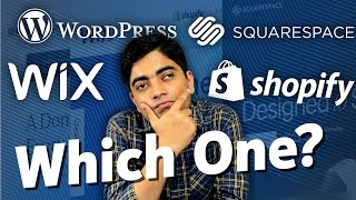 THIS ONE Is The Best Choice For Your Website  Wix vs Wordpress vs Shopify vs Squarespace [upl. by Anairt912]