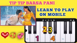 TIP TIP BARSA PANI Keyboard Cover how piano trendingshorts howtoplaykeyboard beastsong music [upl. by Akemej]