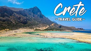 How to travel CRETE  Greece Must Watch Before Going [upl. by Emili]