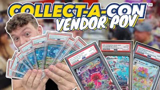 Houston Collect a Con Vendor POV I WE SOLD ALL THE BUBBLE MEWS  TCG Battle for Cards [upl. by Anjanette40]