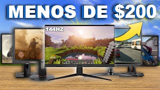 👉 TOP 5 MONITORES GAMING BARATOS 144Hz ¡Para 2023 [upl. by Noli17]