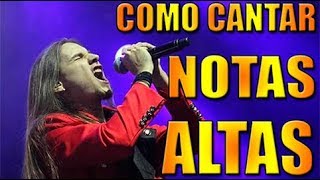 COMO CANTAR NOTAS ALTAS [upl. by Drape]