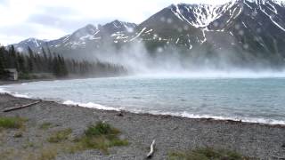 Katabatic Winds  Extreme Gusts in Kluane National Park Yukon Canada [upl. by Zinnes]