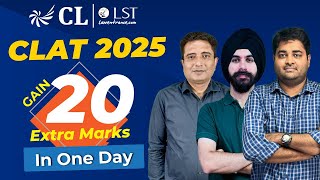 Increase Your CLAT Score by 20 Marks  CLAT Preparation 2025  RT NLU  Law Entrance [upl. by Nnaeilsel]