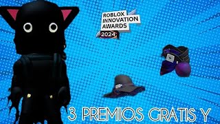 5 PRIMIOS GRATIS ROBLOX INOVATION AWARSD [upl. by Eduardo860]