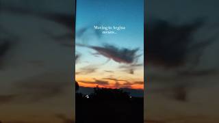 Moving to aegina  sunset clouds [upl. by Yhpos260]