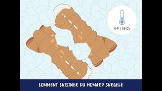 Comment cuisiner du homard surgelé [upl. by Raina274]